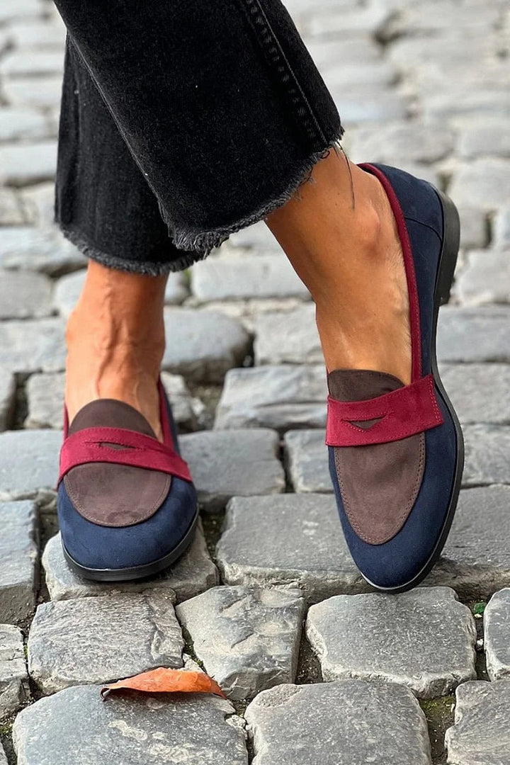 CASUAL TRICOLOR LOAFERS