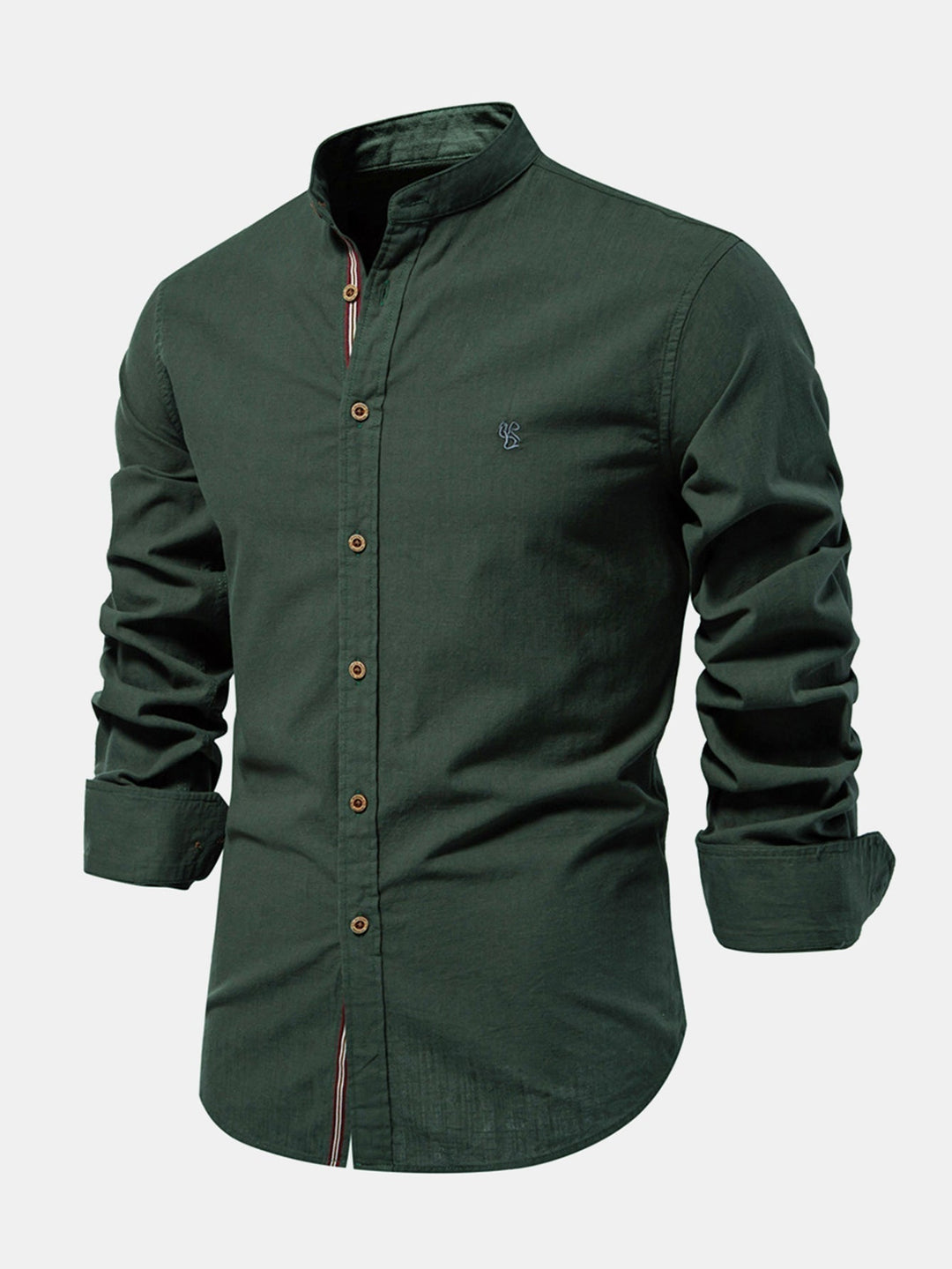 Denis | Stand-Up Collar Shirt