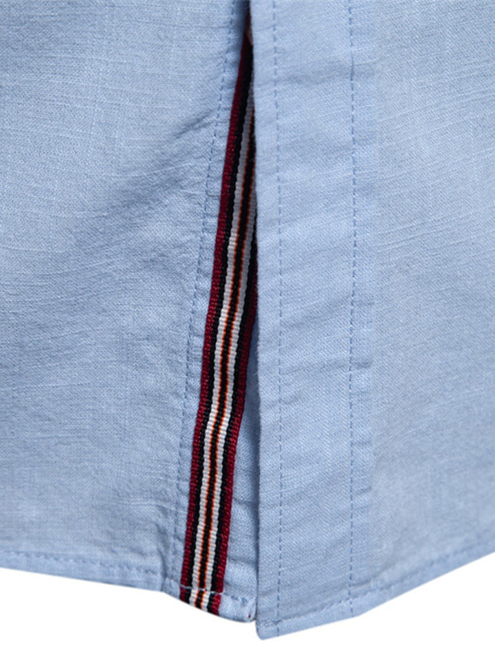 Denis | Stand-Up Collar Shirt