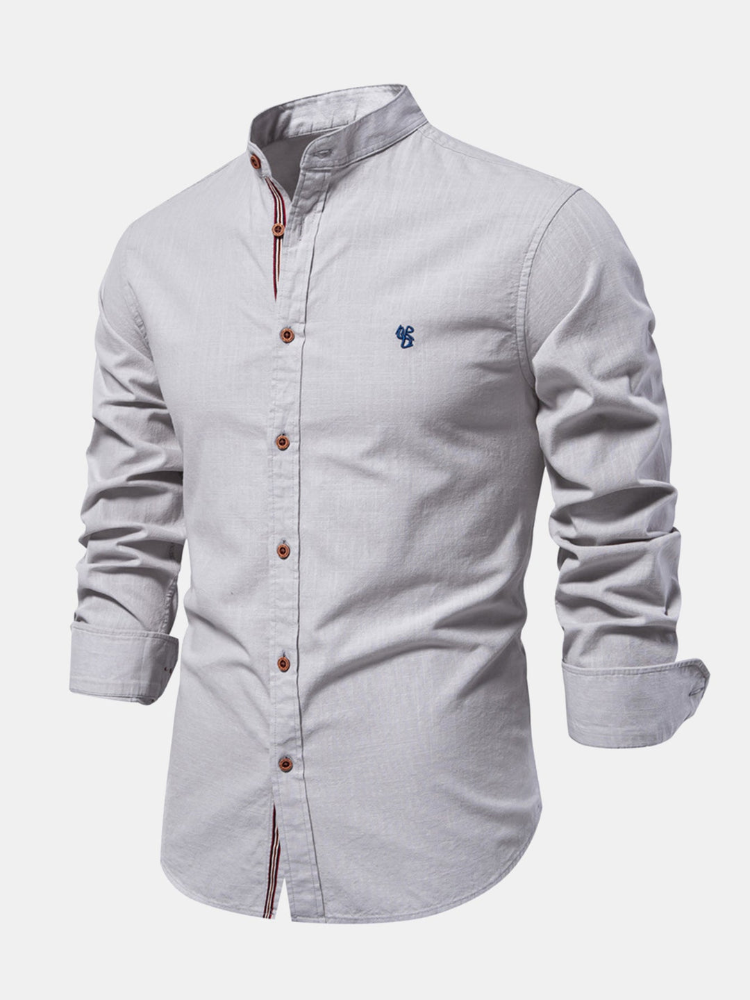 Denis | Stand-Up Collar Shirt