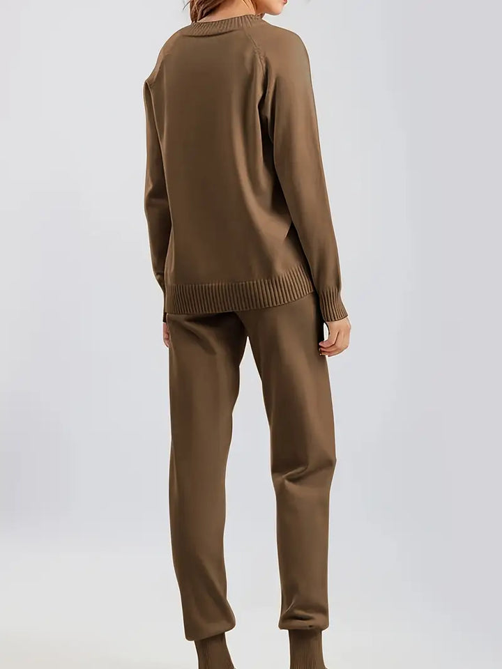 Madison - Comodo Set a Due Pezzi con Maniche Lunghe