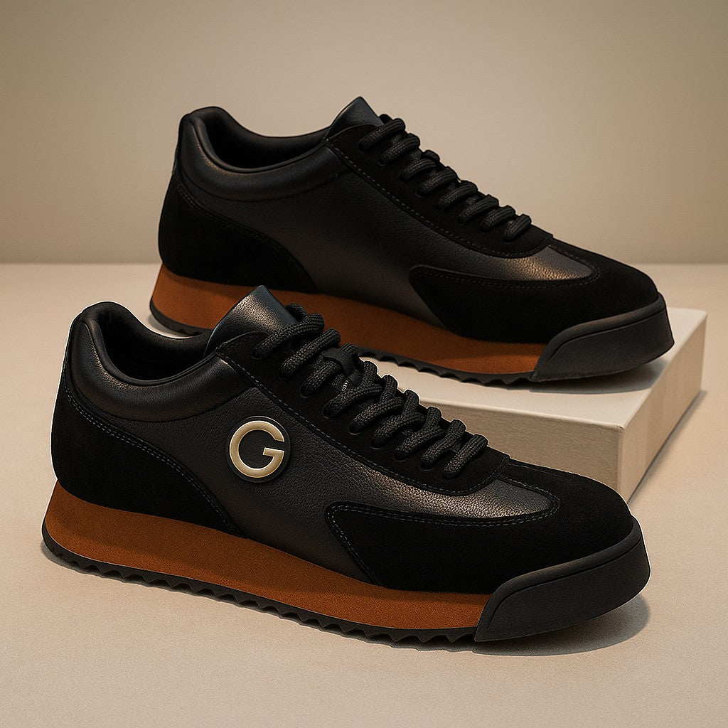 Eleganckie Skórzane Buty