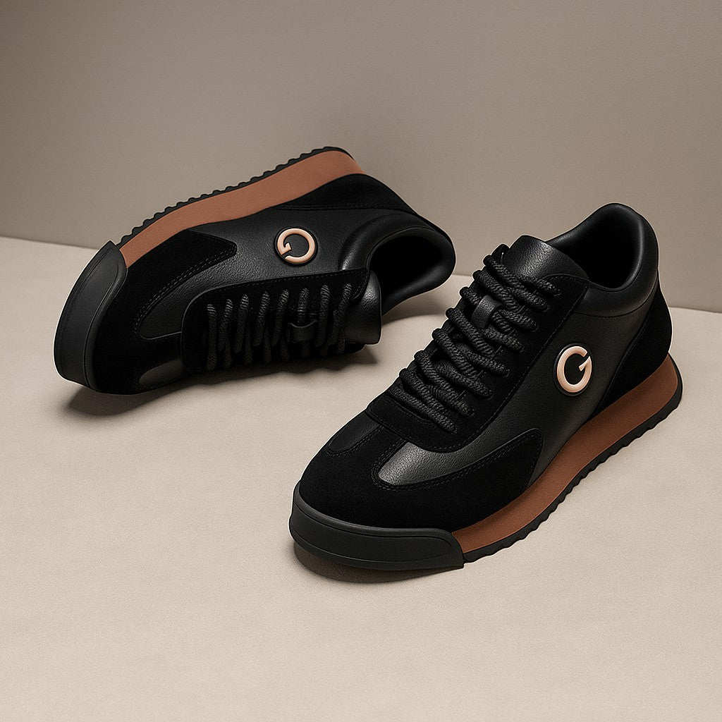 Eleganckie Skórzane Buty