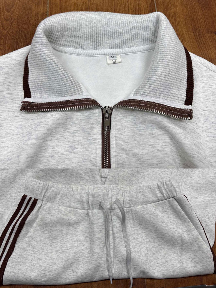 Marieta - Comodo Blusa e Pantaloni a Gamba Larga