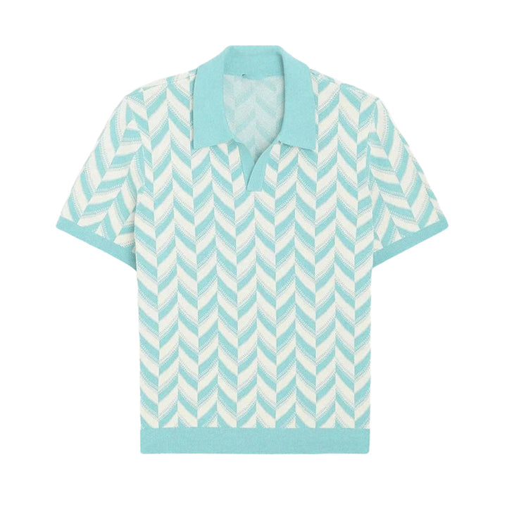 Gustaw | Polo z dekoltem w szpic