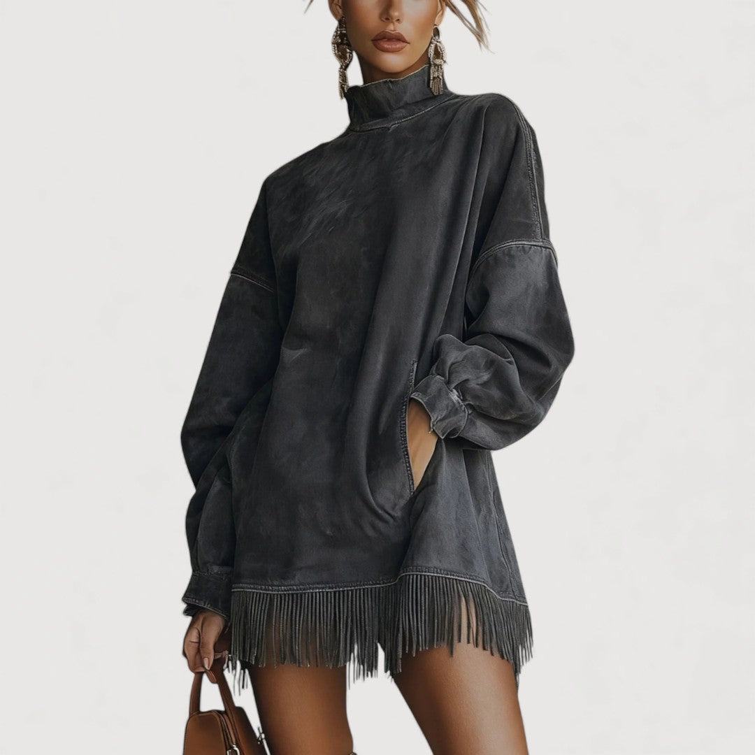 Kimberly – Luxe Fringe Dress