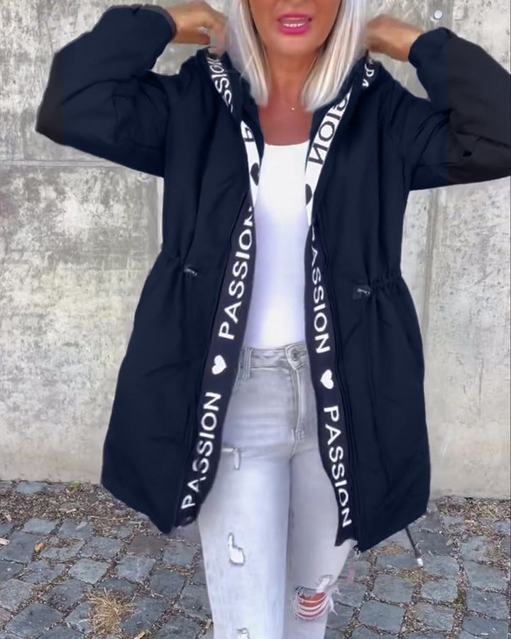 Nathalia™ Classic Jacket with Zip Closure