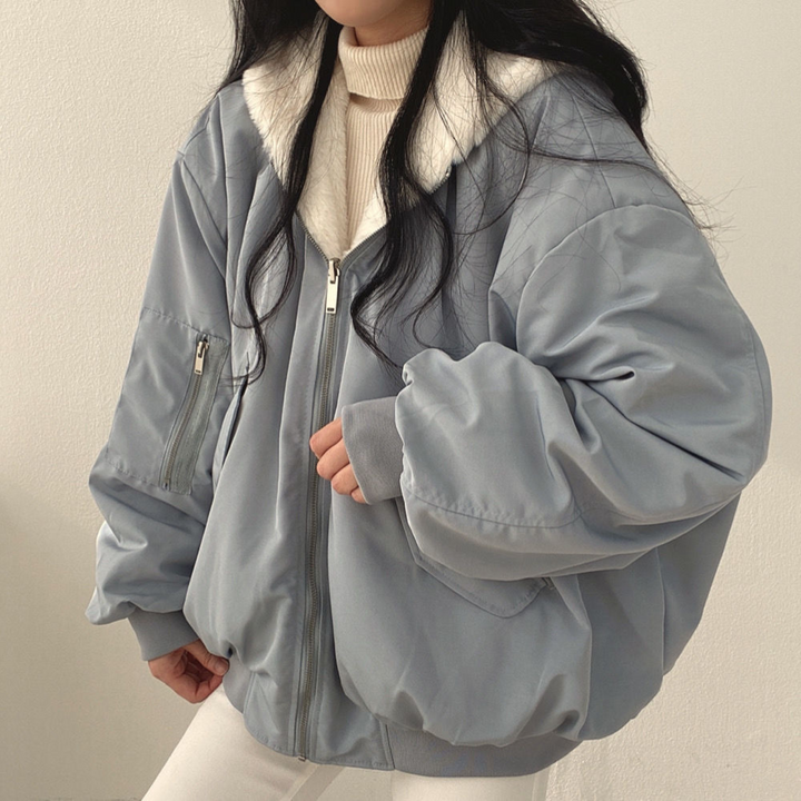 Morgan™ Comfy double-sided warm jacket