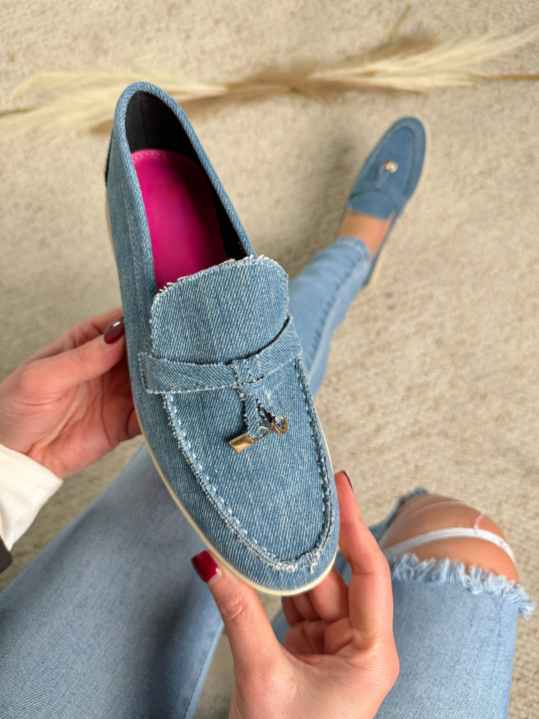 Lott Denim Loafers