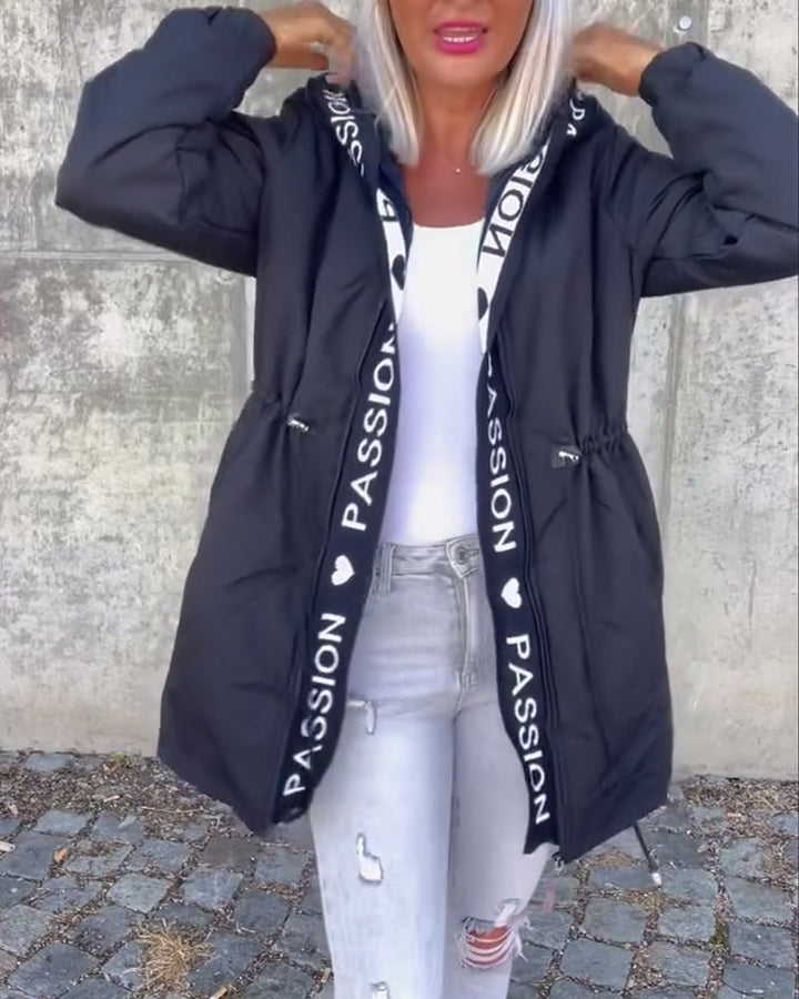 Nathalia™ Classic Jacket with Zip Closure