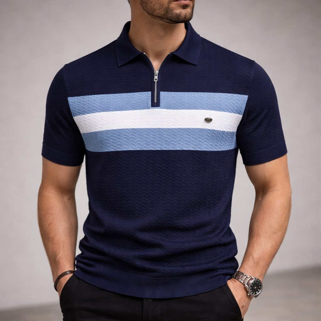 Fabian | Koszulka Polo Wiskozowa