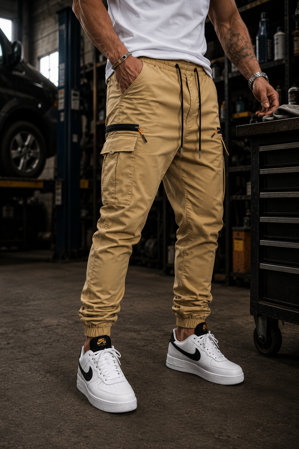 Beeckhoven™ | Spodnie Jogger Cargo Stretch dla Mężczyzn