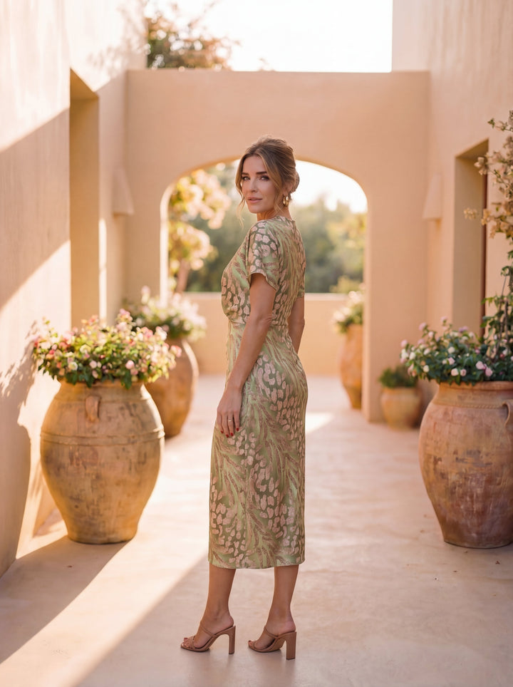 Sophie - Elegante abito midi fluido