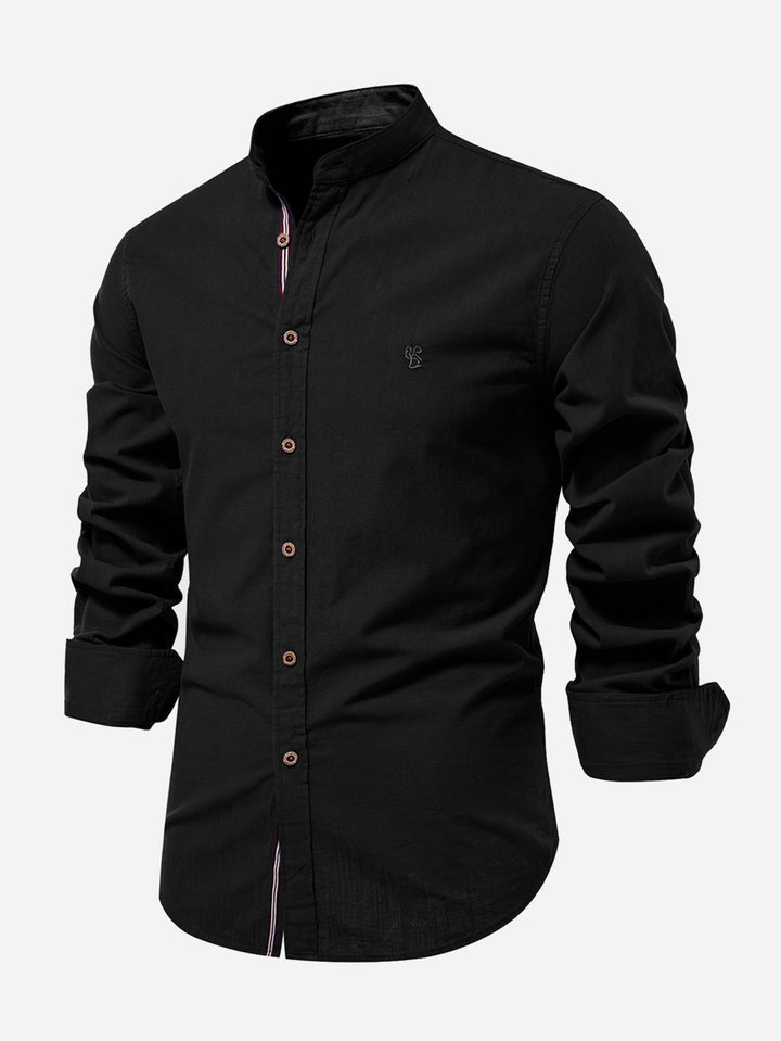 Denis | Stand-Up Collar Shirt