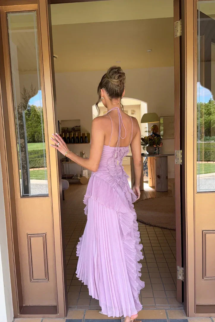 ISADORA IL VESTITO VOLANT EDIZIONE LIMITATA - Elegante Vestito Lungo Asimmetrico