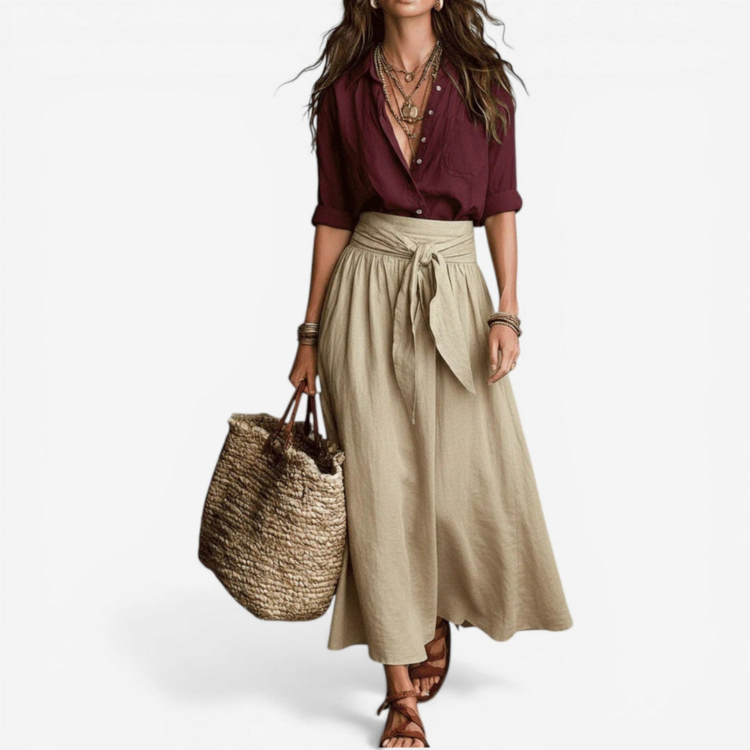 Aurea - Elegante Gonna midi fluente