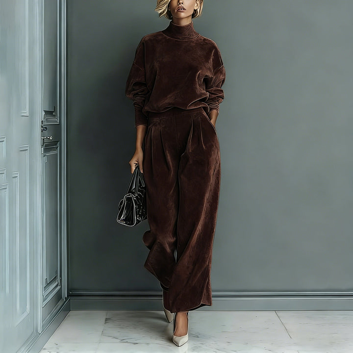 Completo Donna Maglione & Pantaloni 2 Pezzi