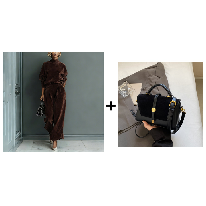 Completo Donna Maglione & Pantaloni 2 Pezzi
