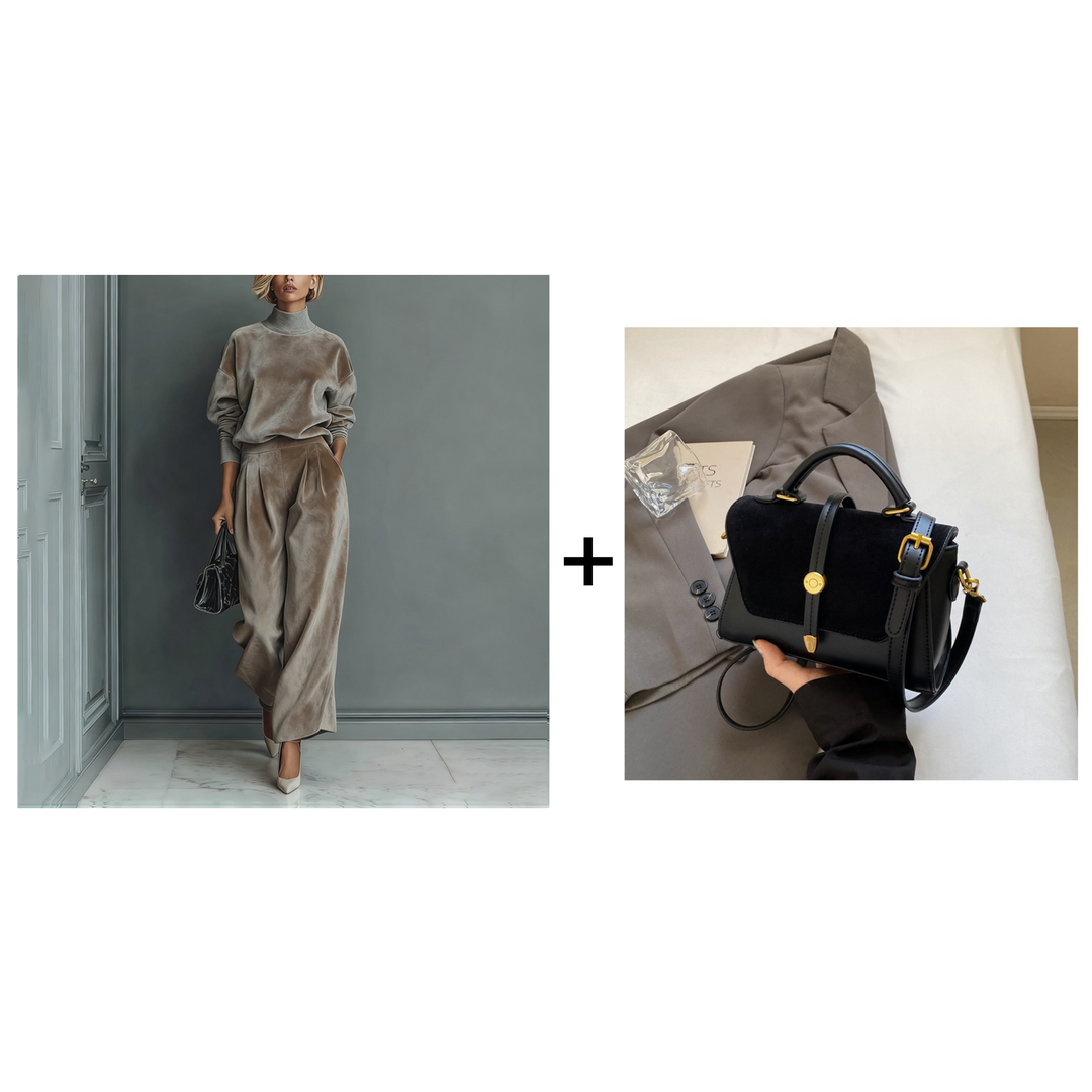 Completo Donna Maglione & Pantaloni 2 Pezzi