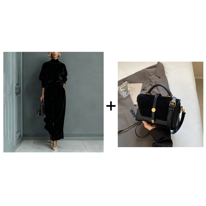 Completo Donna Maglione & Pantaloni 2 Pezzi