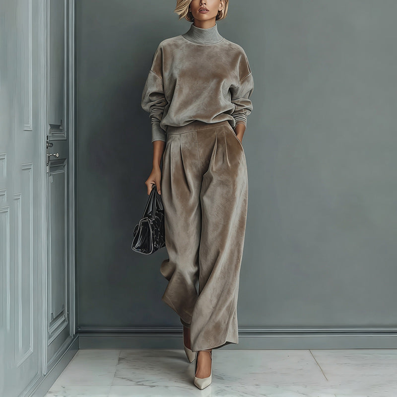 Completo Donna Maglione & Pantaloni 2 Pezzi
