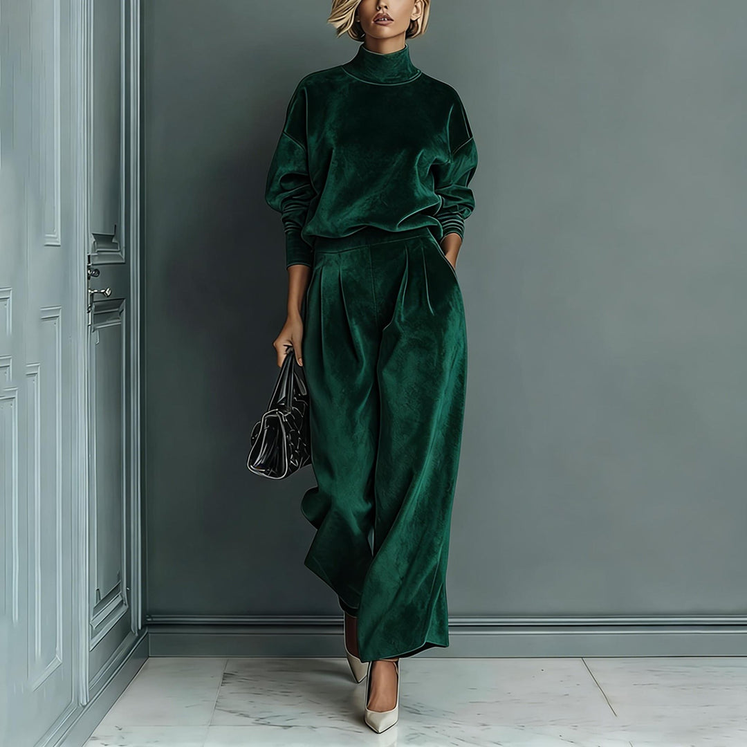 Completo Donna Maglione & Pantaloni 2 Pezzi
