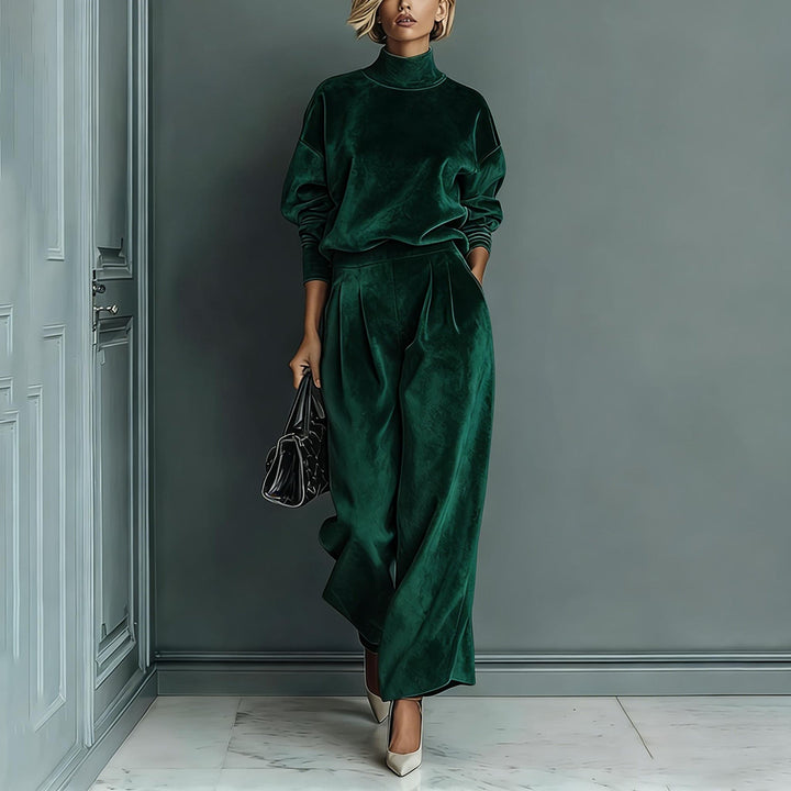 Completo Donna Maglione & Pantaloni 2 Pezzi