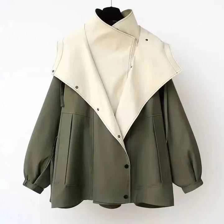 Xiandra™ Trendy Hooded Windbreaker Coat
