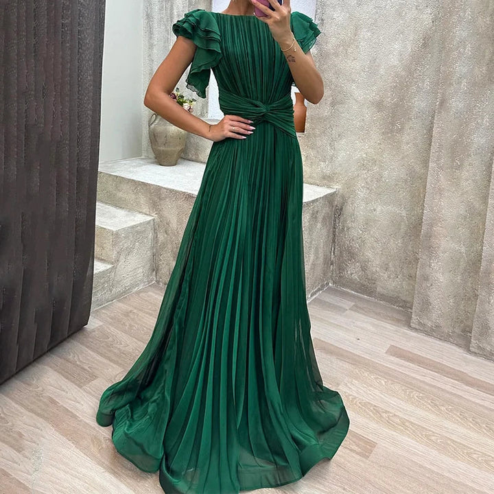 Rory - Elegante Vestito da sera plissettato
