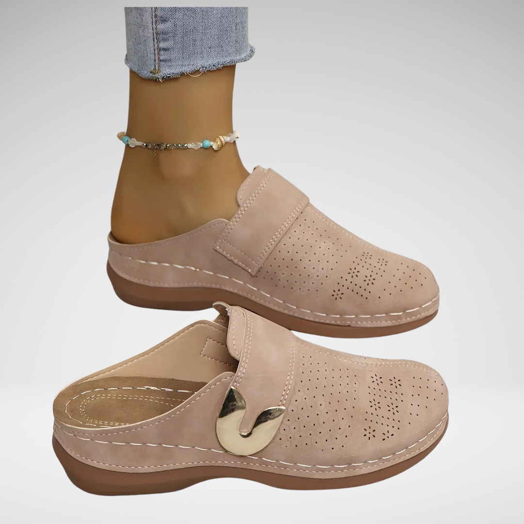 Sandały na koturnie Caprielle Chic z podparciem