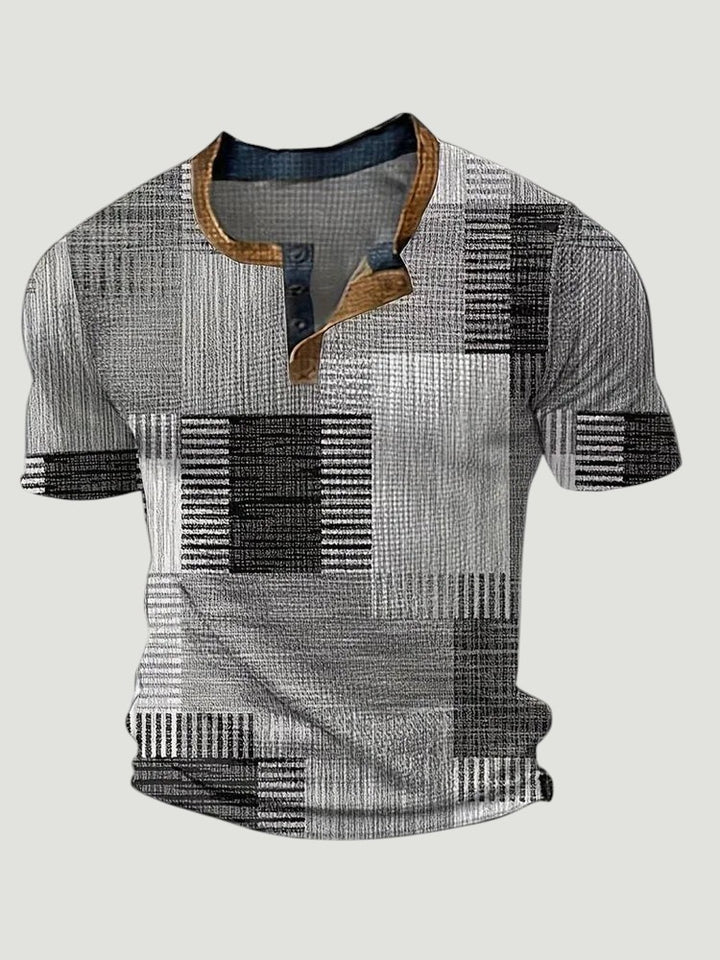 Koszula w stylu patchwork
