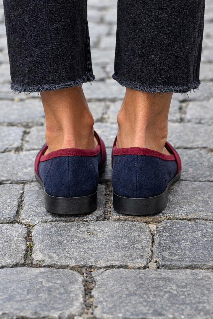 CASUAL TRICOLOR LOAFERS
