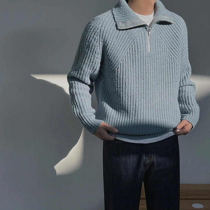 Martin | Azure Quarter-Zip