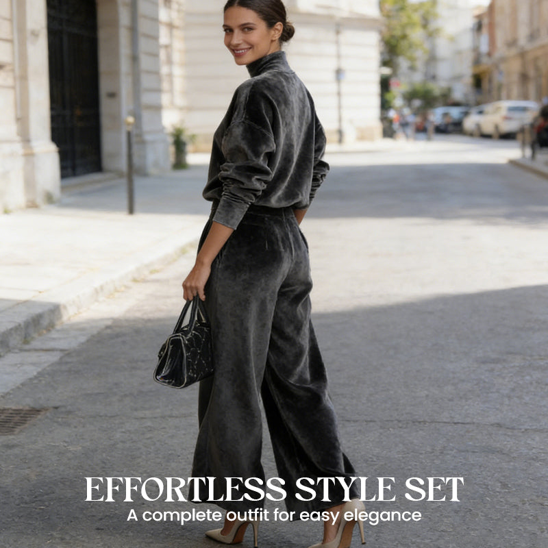 Completo Donna Maglione & Pantaloni 2 Pezzi